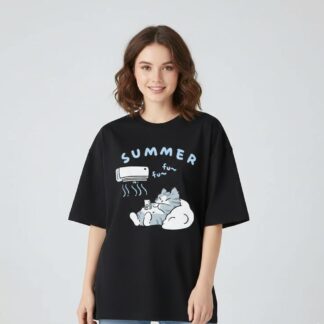 Womens Premium Contemporary T-Shirt - Cotton Humorous Summer Design